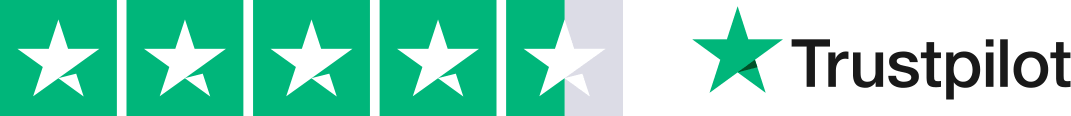 Trustpilot score 4.5